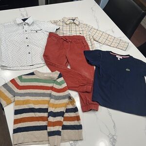 Polka Dot Kids Button Down Shirt